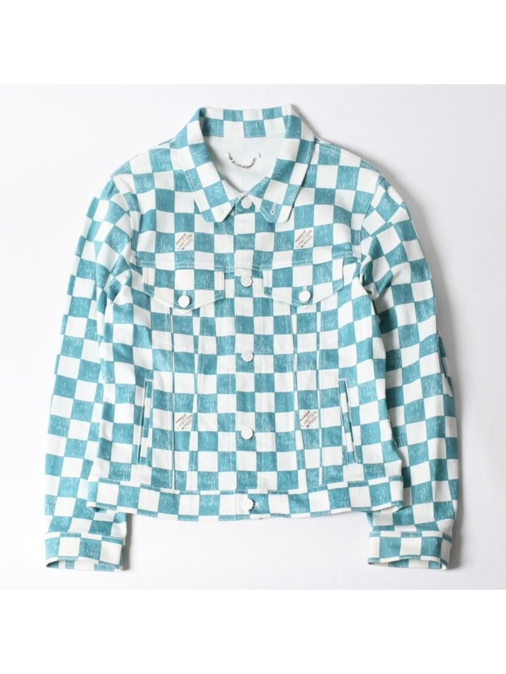 Louis Vuitton Damier Denim Tracker Jacket
